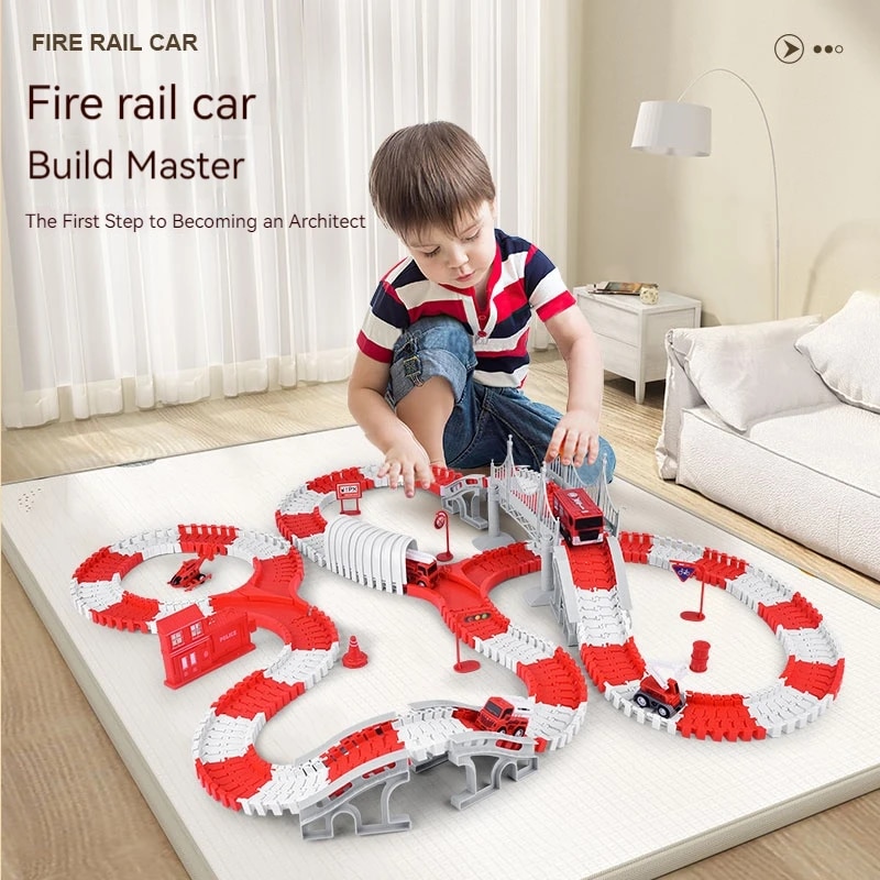 Model Kit Engine - Trilha do motor de incêndio montando
