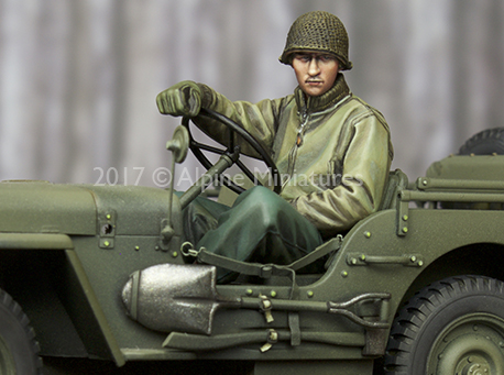 Model Kit Warhammer - Kit de resina us jeep 1:35