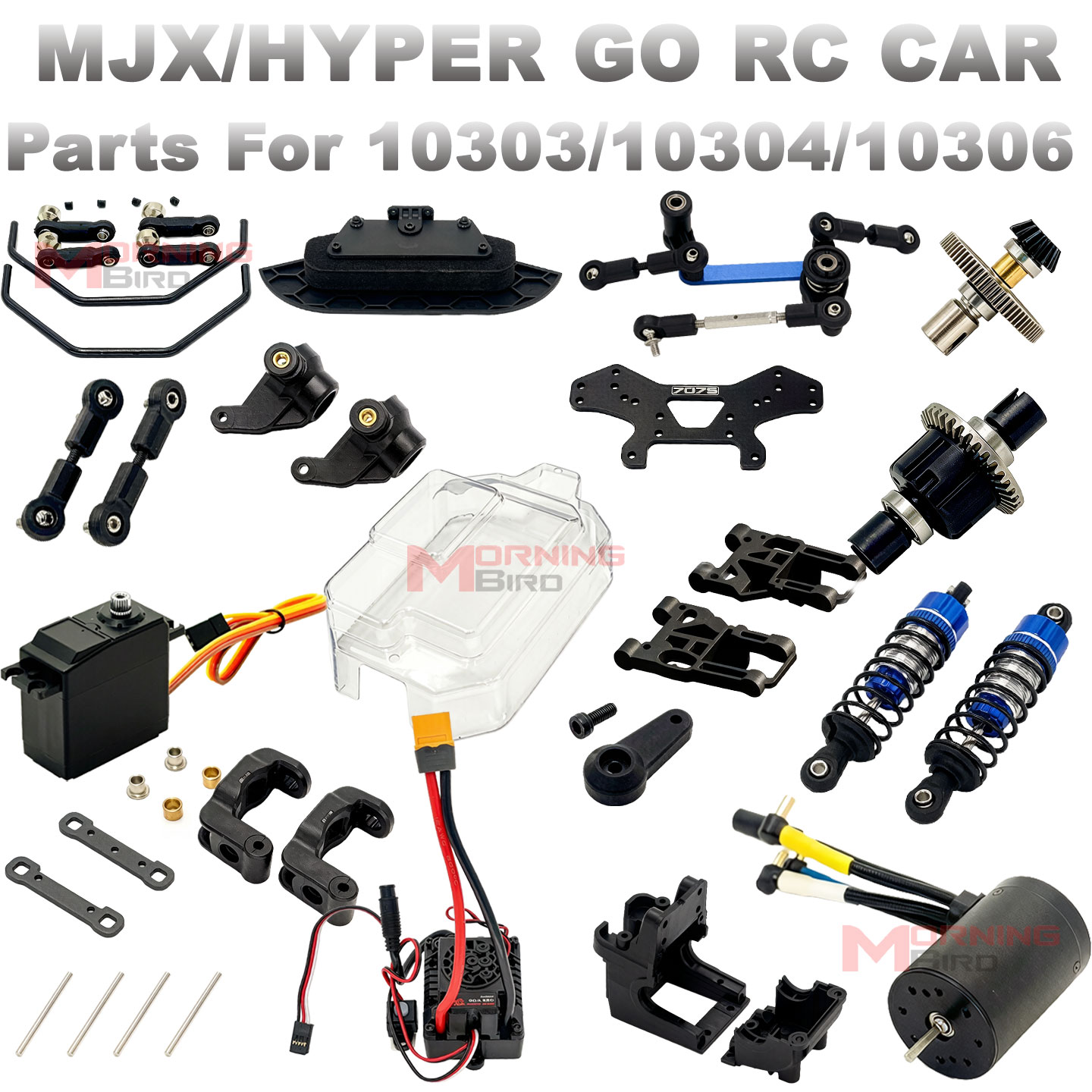 Model Kit Helicopter - Kit de Peças de Reposição para