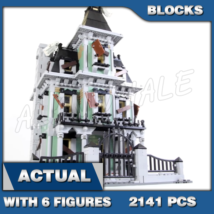 Model Kit Levels - 2141 pçs monster lutadors casa assombrada