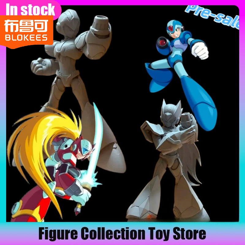 Mega Man X Model Kit - Pré-venda: Novidade Blokees Mega Man Champion