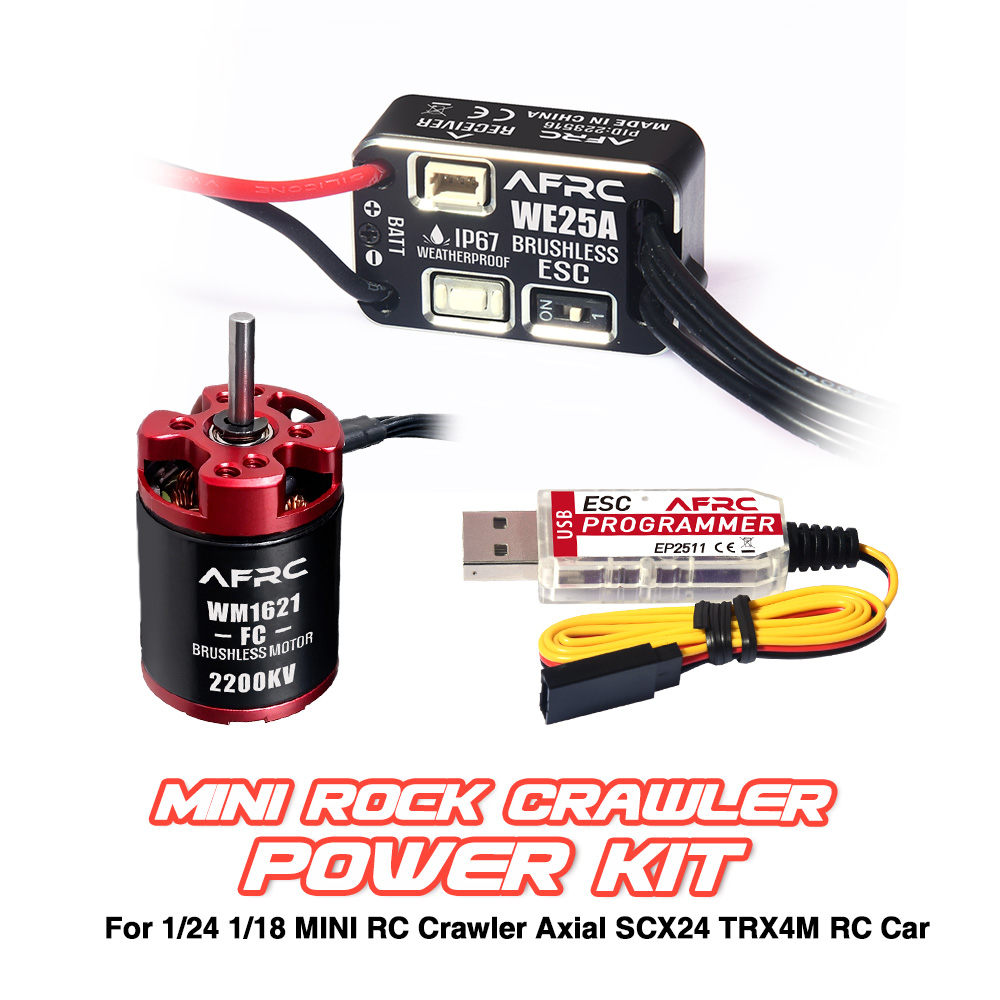 Model Kit Helicopter - Kit de Potência Brushless AFRC ESC