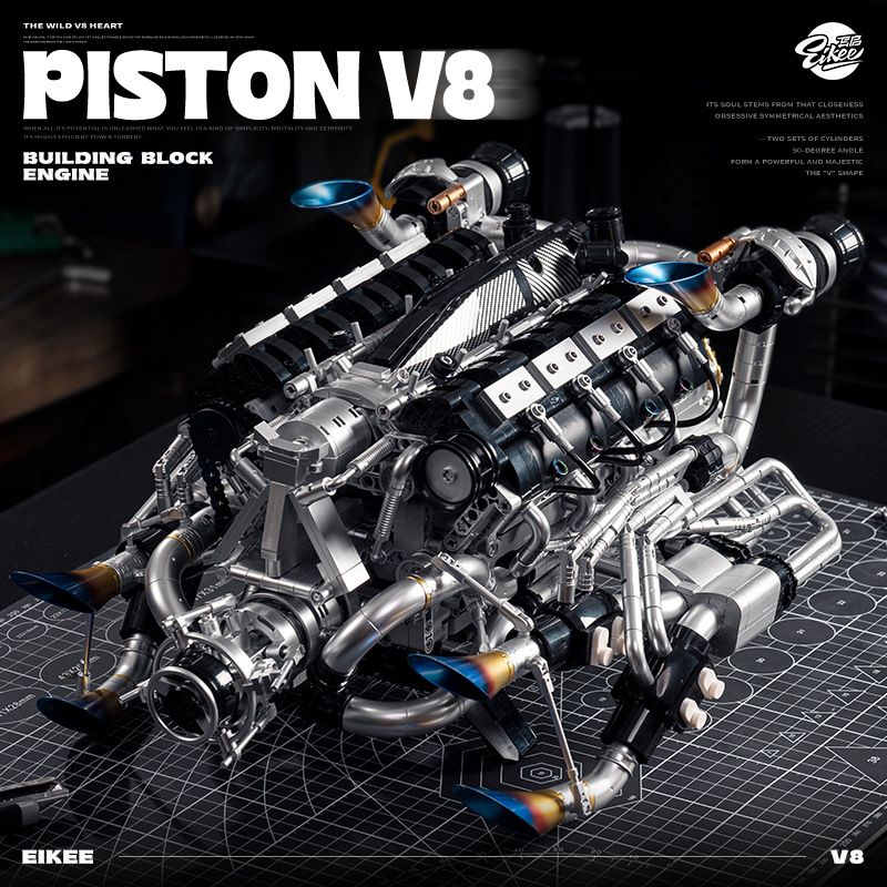 Kit de Blocos de Montagem de S - Model Kit Engine avaliação e preço