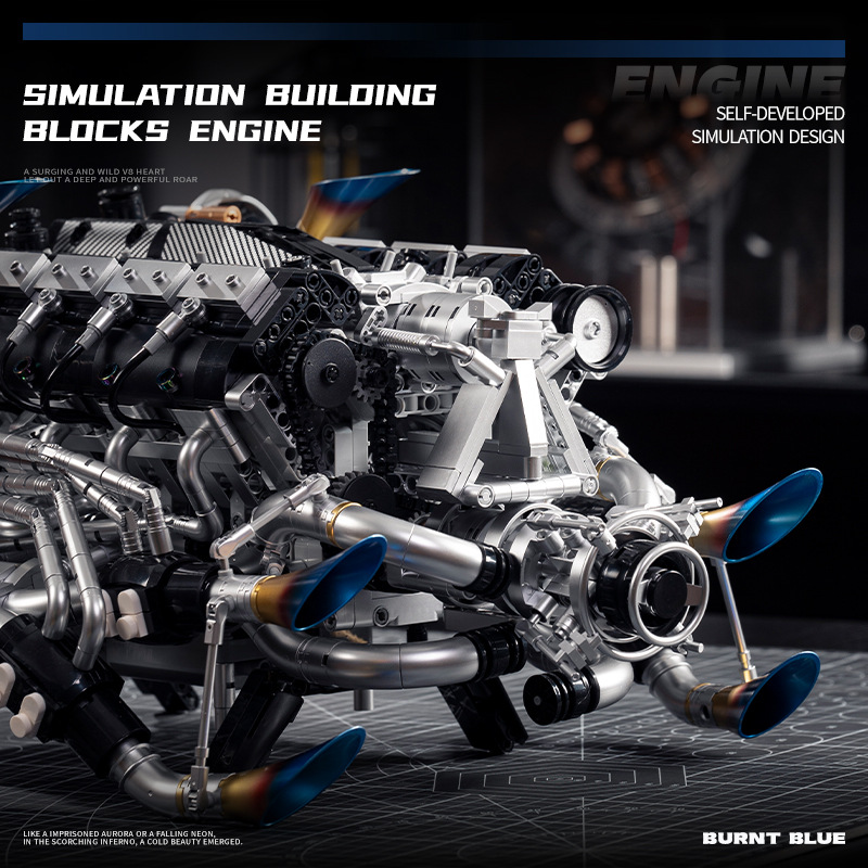 Kit de Blocos de Montagem de S - Model Kit Engine avaliação e preço