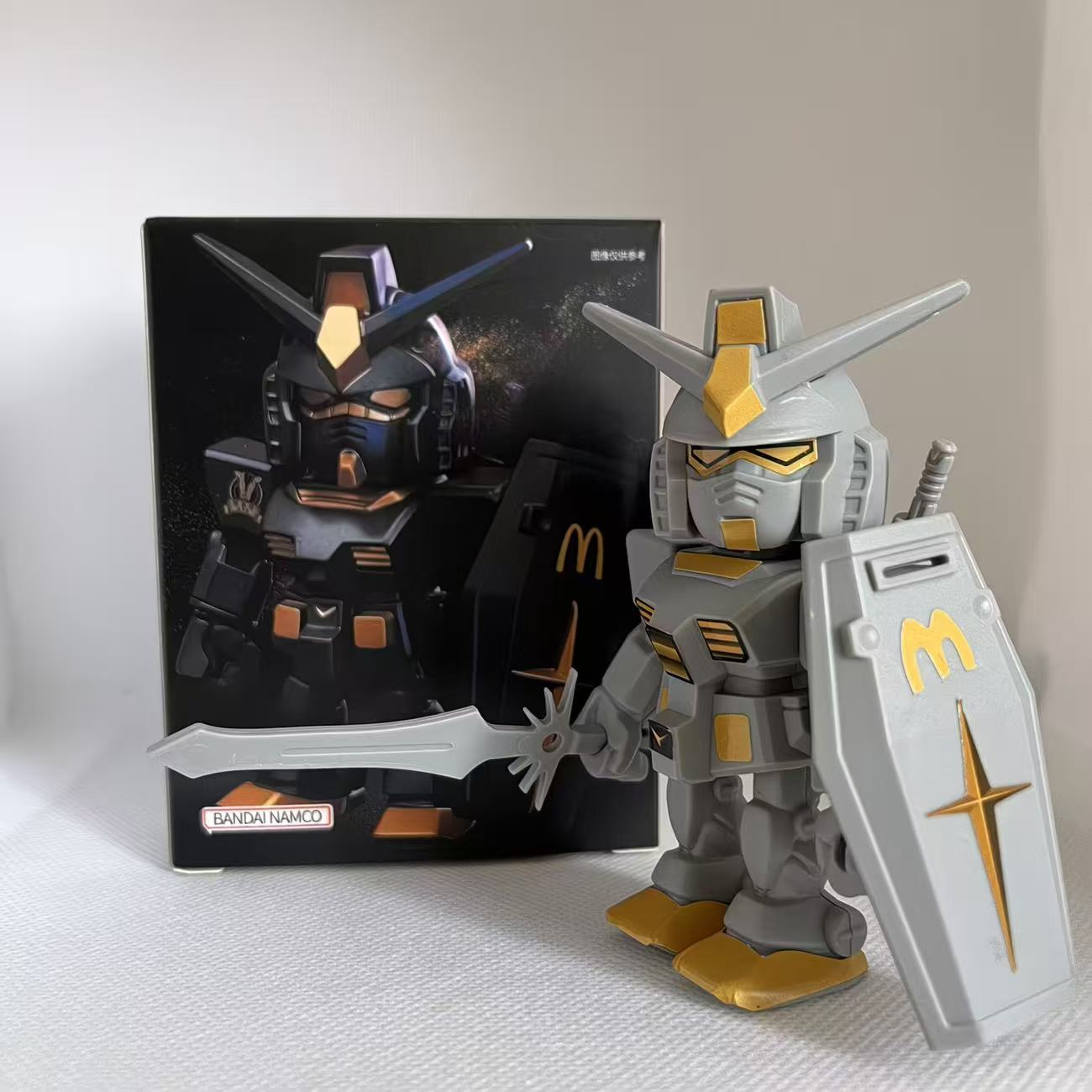 Figura McDonald Gundam Qmsv Rx - Model Kit Gundam Bandai avaliação e preço