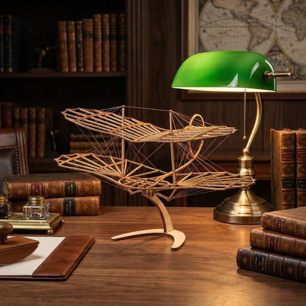 Planador Lilienthal em Escala  - Model Kit History avaliação e preço