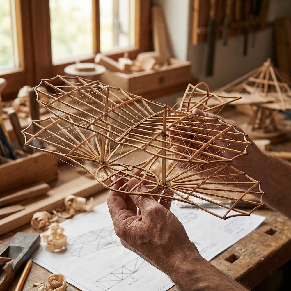 Planador Lilienthal em Escala  - Model Kit History avaliação e preço
