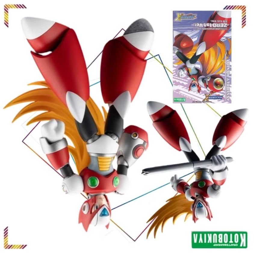 Kotobukiya Mega Man X Zero 1ª  - Mega Man X Model Kit avaliação e preço