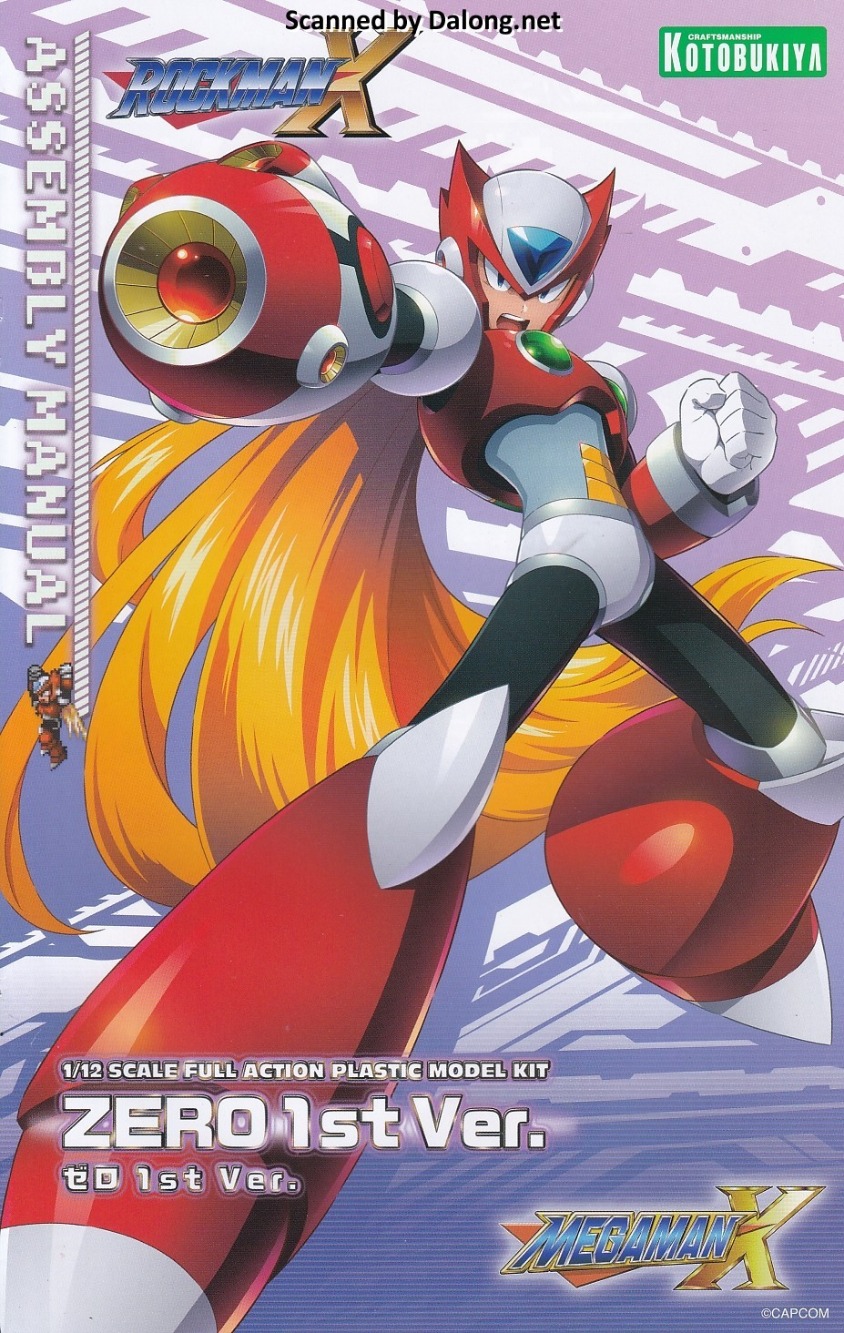 Kotobukiya Mega Man X Zero 1ª  - Mega Man X Model Kit avaliação e preço