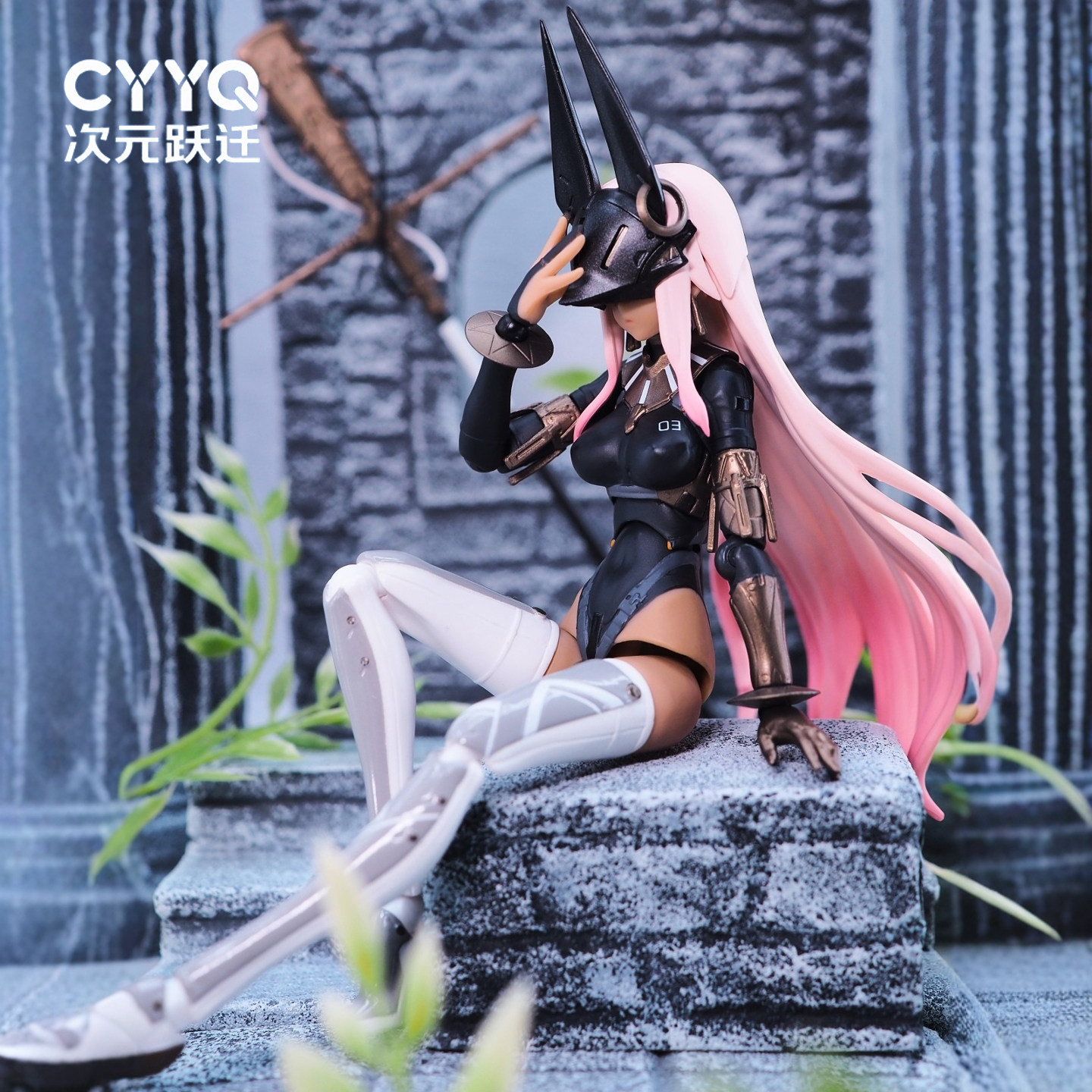 Boneco Articulado Bishoujo Anu - Model Kit Zone Of The Enders avaliação e preço