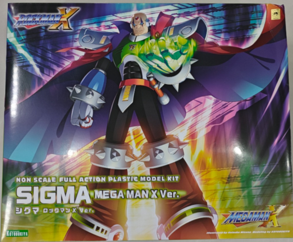 Kotobukiya Sigma Mega Man X Ve - Mega Man X Model Kit avaliação e preço