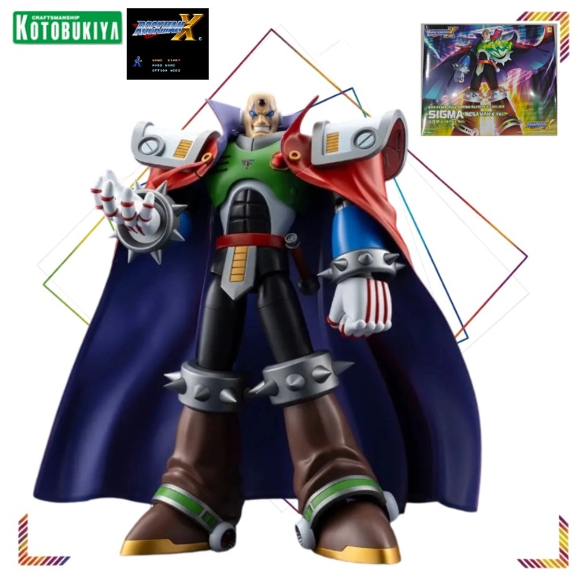 Kotobukiya Sigma Mega Man X Ve - Mega Man X Model Kit avaliação e preço