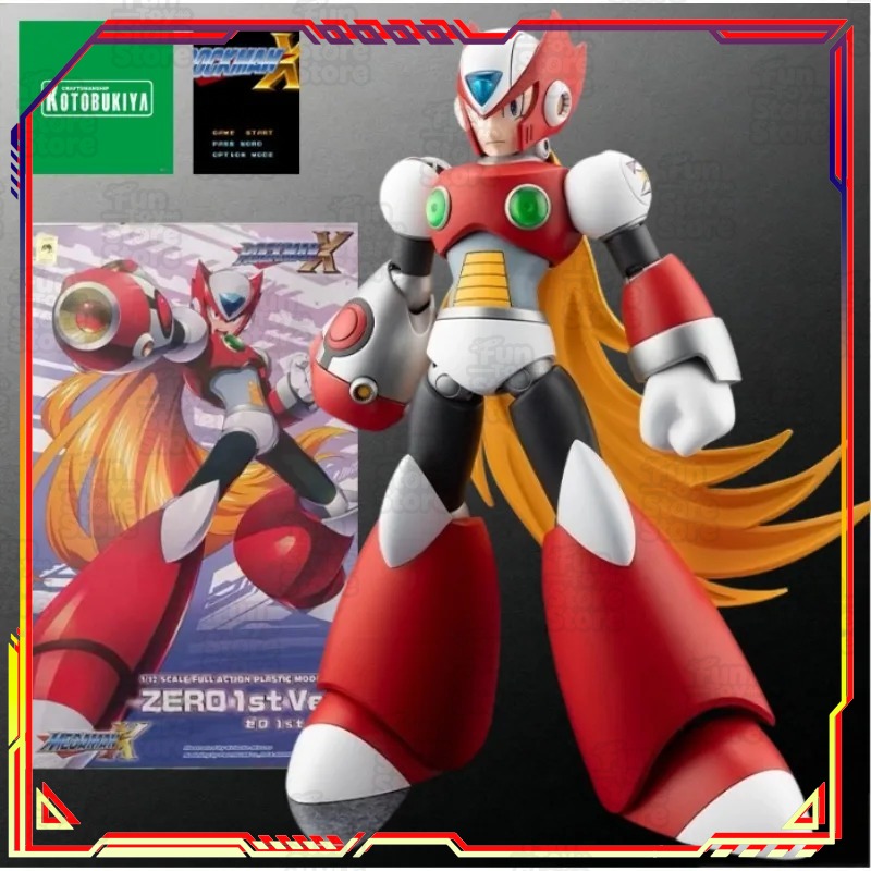 Kotobukiya Mega Man X Zero 1ª  - Mega Man X Model Kit avaliação e preço