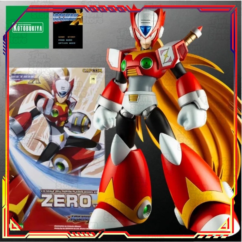 Kotobukiya Mega Man X Zero 1ª  - Mega Man X Model Kit avaliação e preço