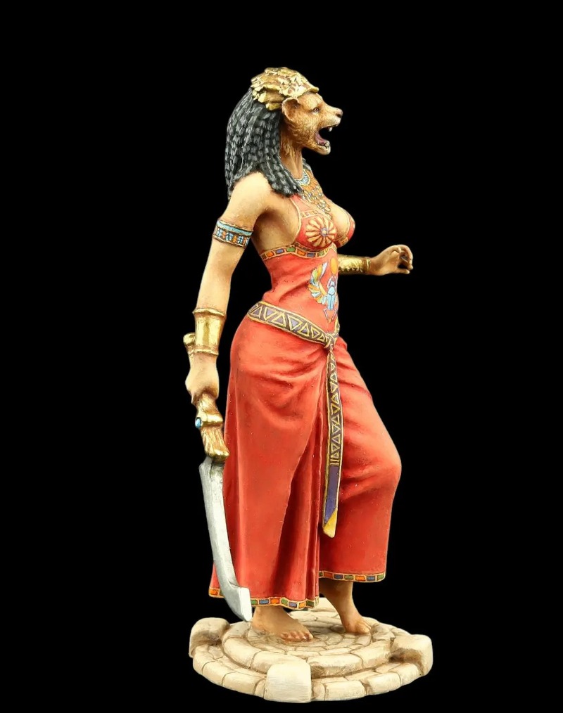 Deusa egípcia Sekhmet 75mm (1/ - Model Kit Anubis avaliação e preço