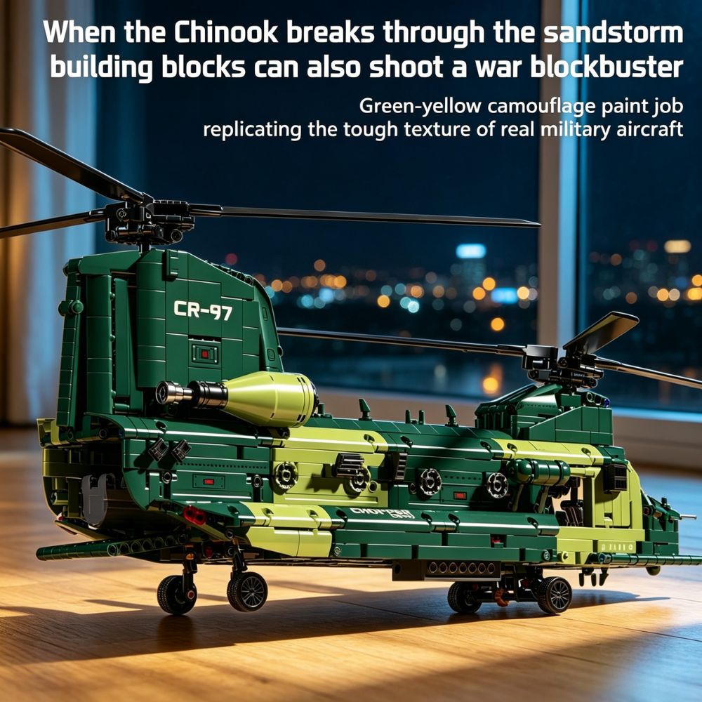 KAVOWORLD 1826 peças, Helicópt - Model Kit Levels avaliação e preço